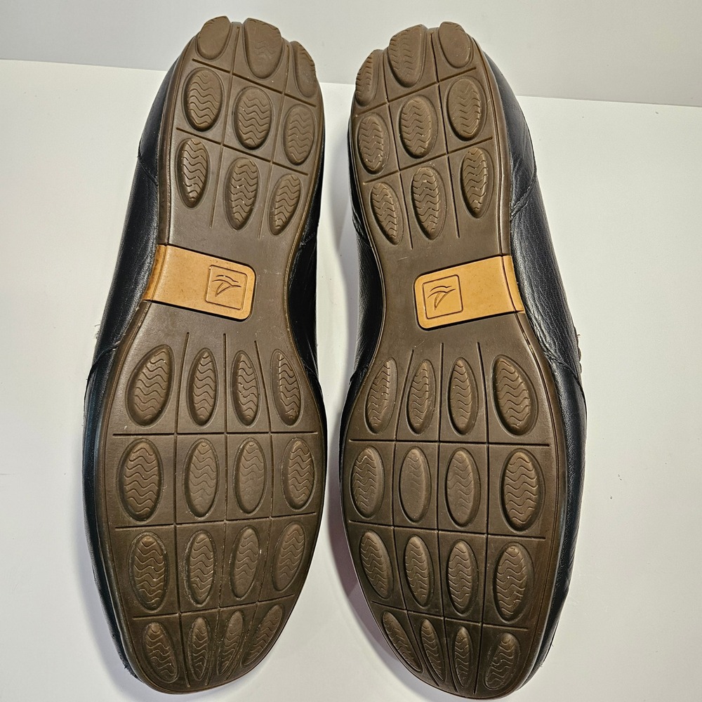 Sperry Top-Sider Hampden Penny Loafer Mens 9M Black Burgundy Leather Driving Moc - Picture 7 of 7